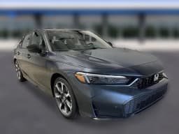 Honda Civic Sedan Hybrid Sport Touring CVT 2026 — side view