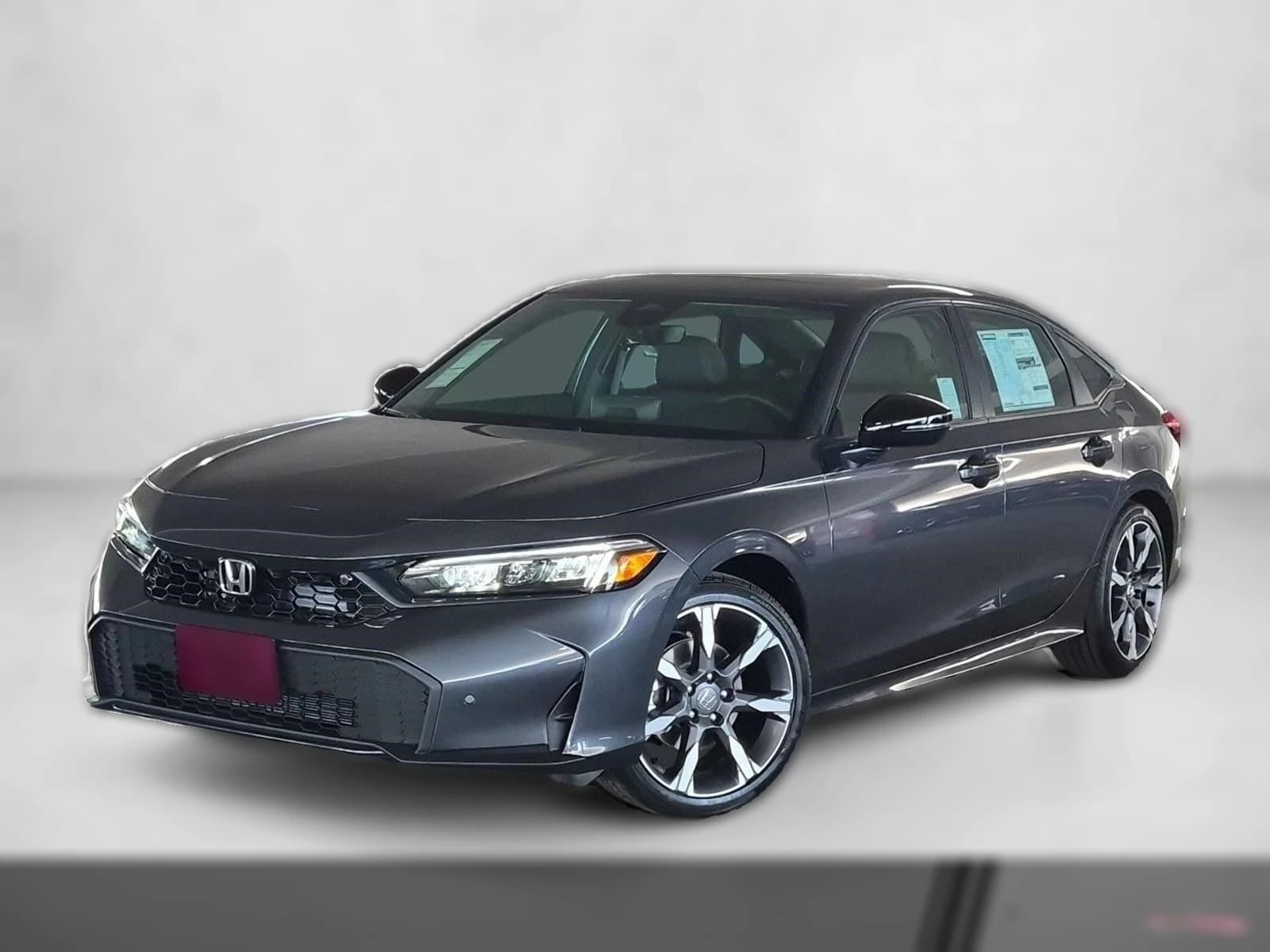 Honda Civic Sedan Hybrid Sport Touring CVT 2026 — side view