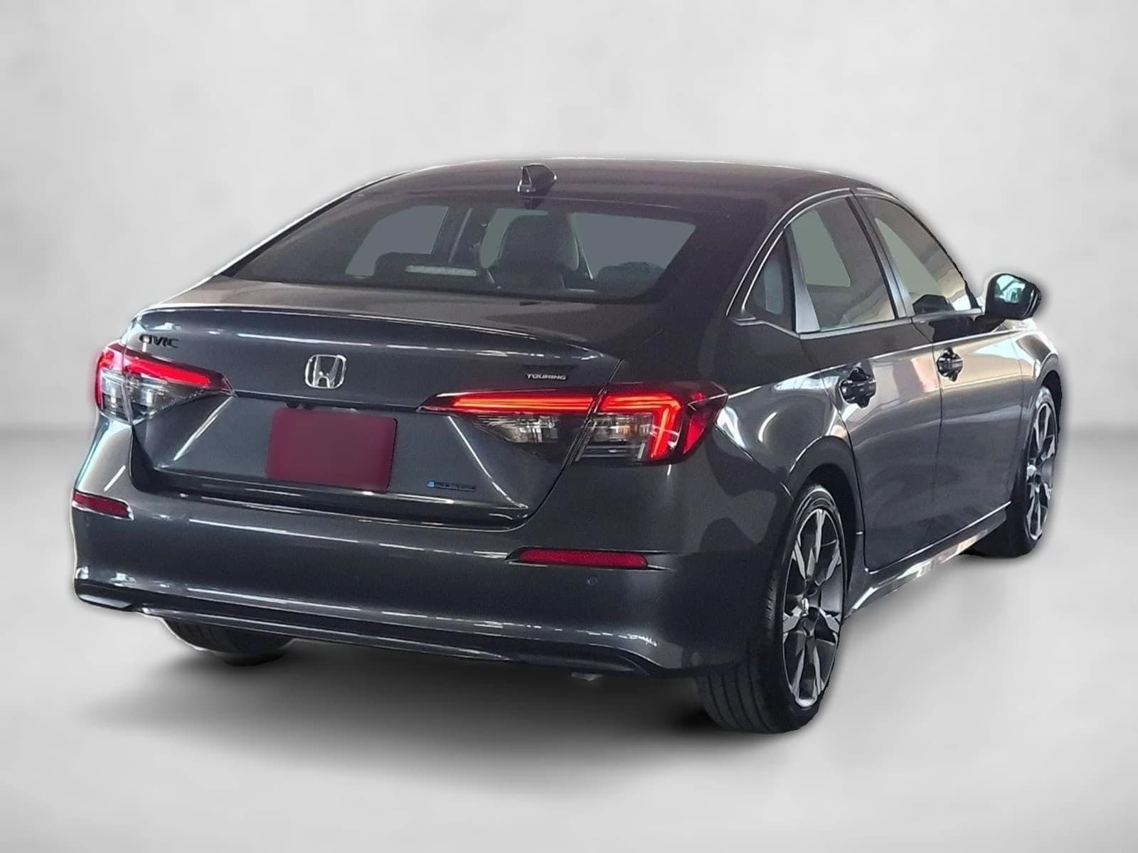 Honda Civic Sedan Hybrid Sport Touring CVT 2026 — side view