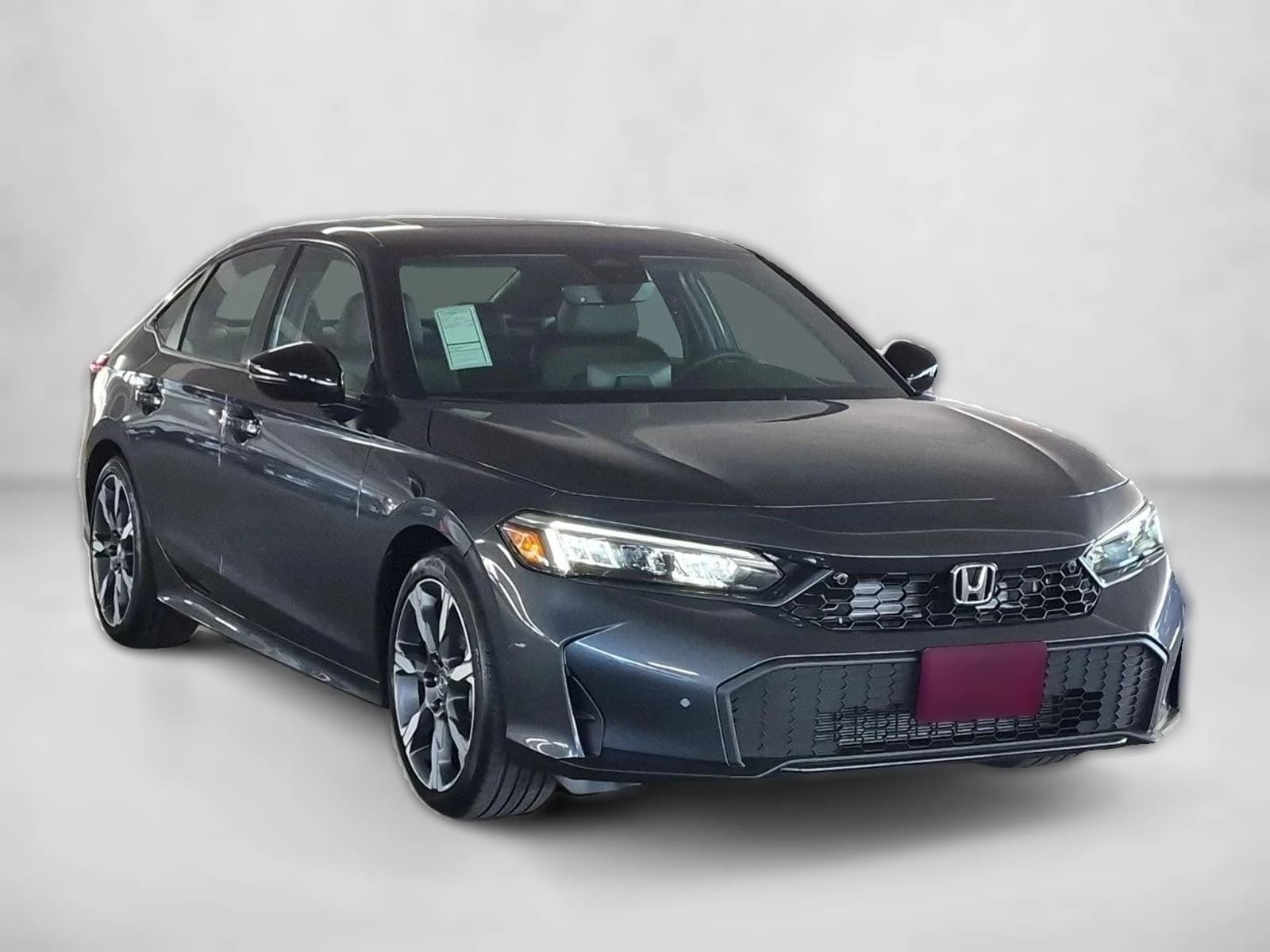 Honda Civic Sedan Hybrid Sport Touring CVT 2026 — side view