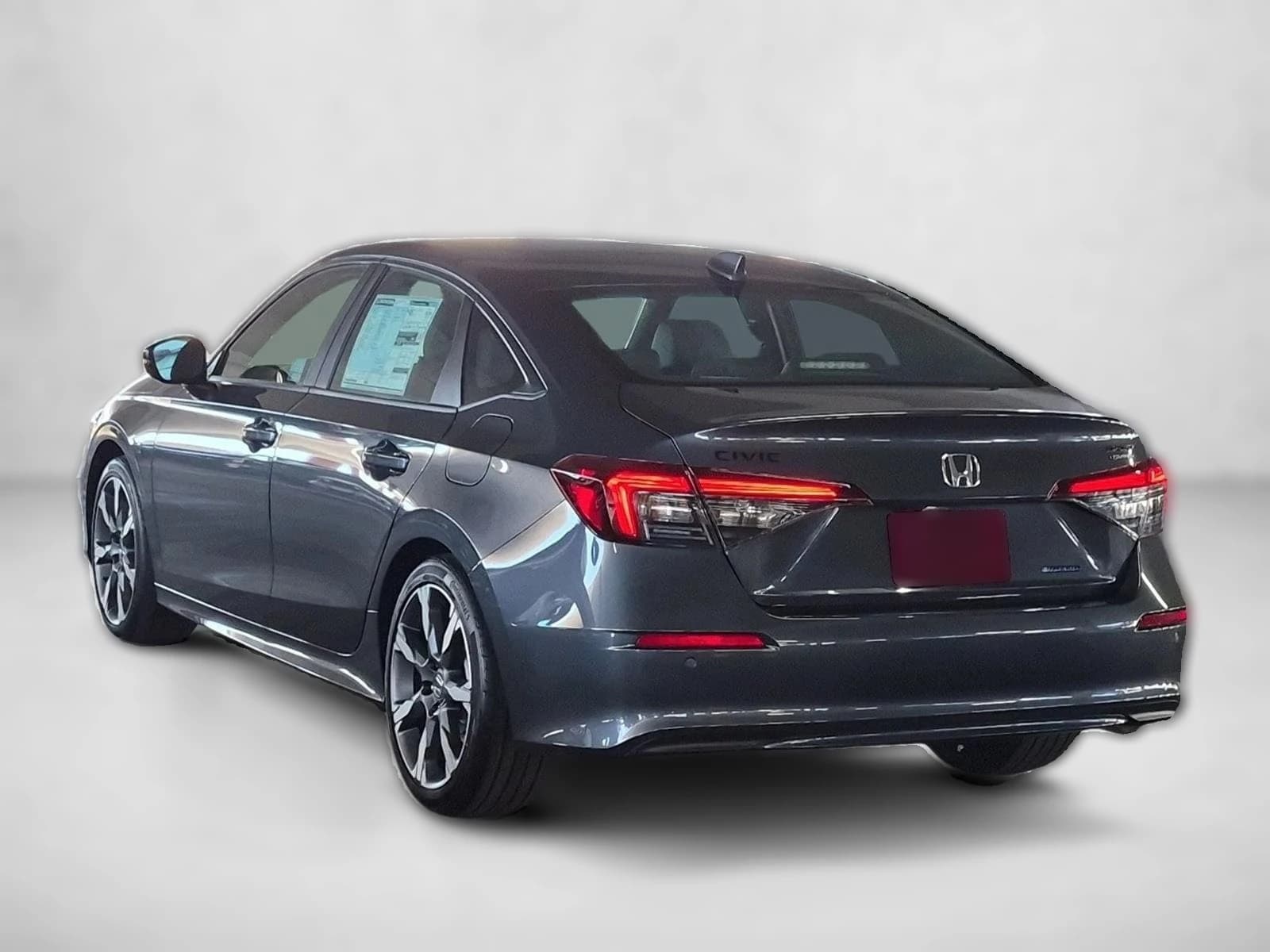 Honda Civic Sedan Hybrid Sport Touring CVT 2026 — side view