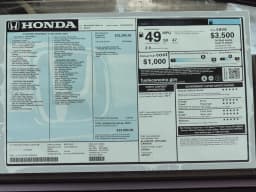 Honda Civic Sedan Hybrid Sport Touring CVT 2026 — side view