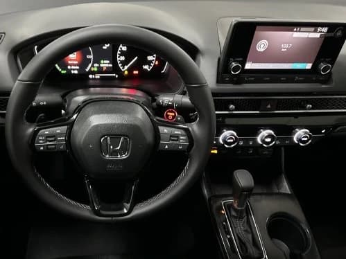 Honda Civic Sedan Hybrid Sport CVT 2026 — side view