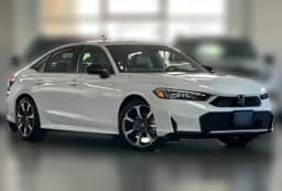 Honda Civic Sedan Hybrid Sport CVT 2026 — side view