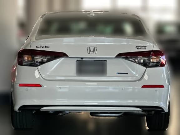 Honda Civic Sedan Hybrid Sport CVT 2026 — side view