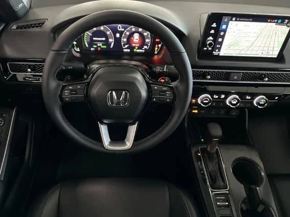 Honda Civic Sedan Hybrid Sport CVT 2026 — side view