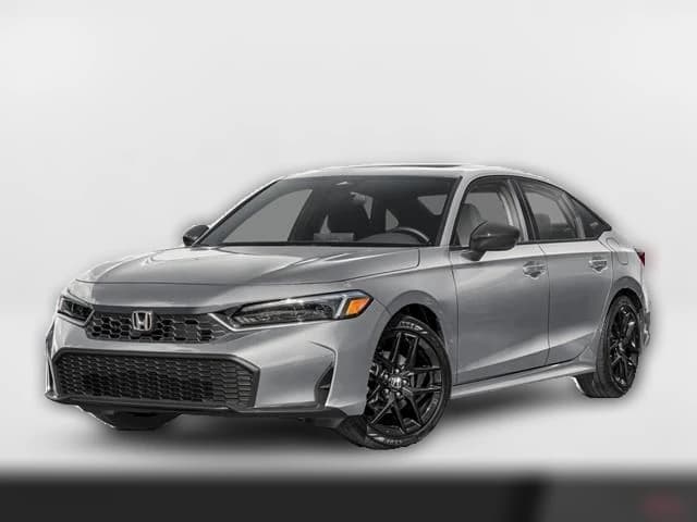 Honda Civic Sedan Hybrid Sport CVT 2026 — side view