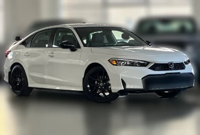 Honda Civic Sedan Hybrid Sport CVT 2026 — side view
