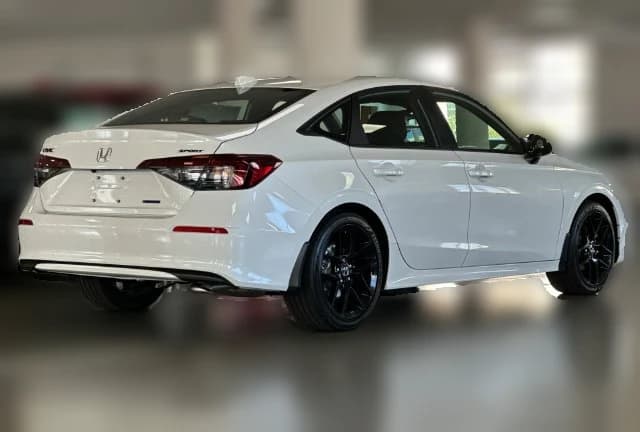 Honda Civic Sedan Hybrid Sport CVT 2026 — side view