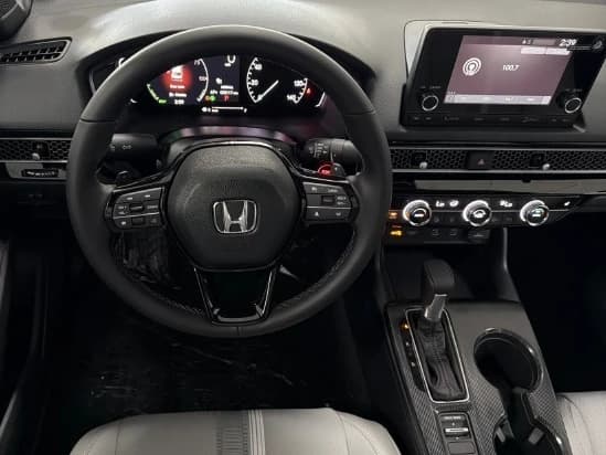 Honda Civic Sedan Hybrid Sport CVT 2026 — side view