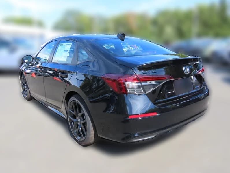 Honda Civic Sedan Hybrid Sport CVT 2026 — side view