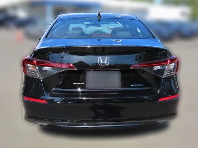 Honda Civic Sedan Hybrid Sport CVT 2026 — side view