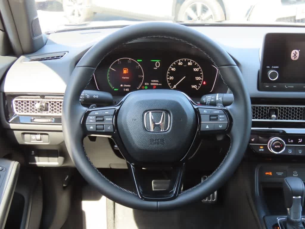 Honda Civic Sedan Hybrid Sport CVT 2026 — side view