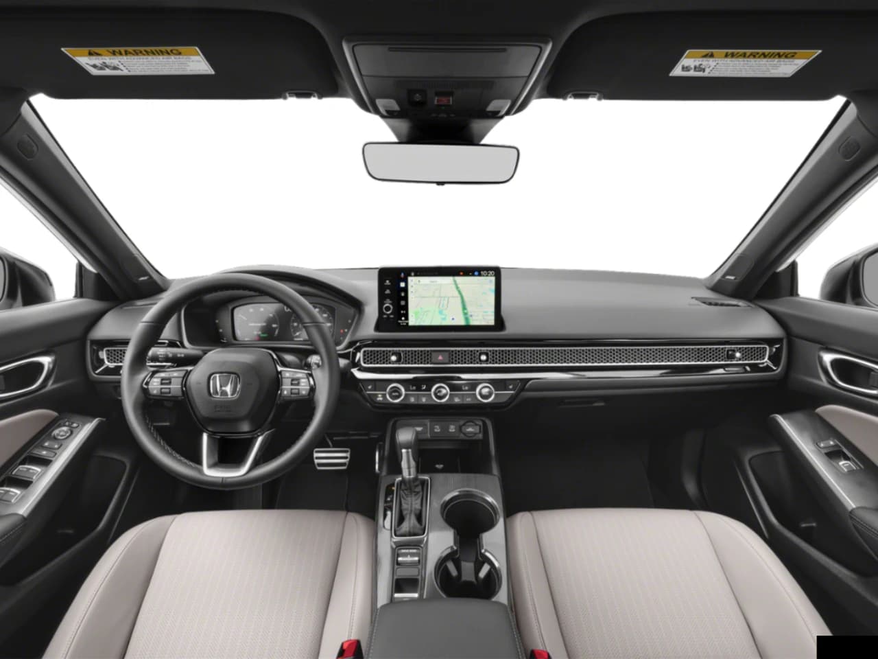 Honda Civic Sedan Hybrid Sport Touring CVT 2027 — side view
