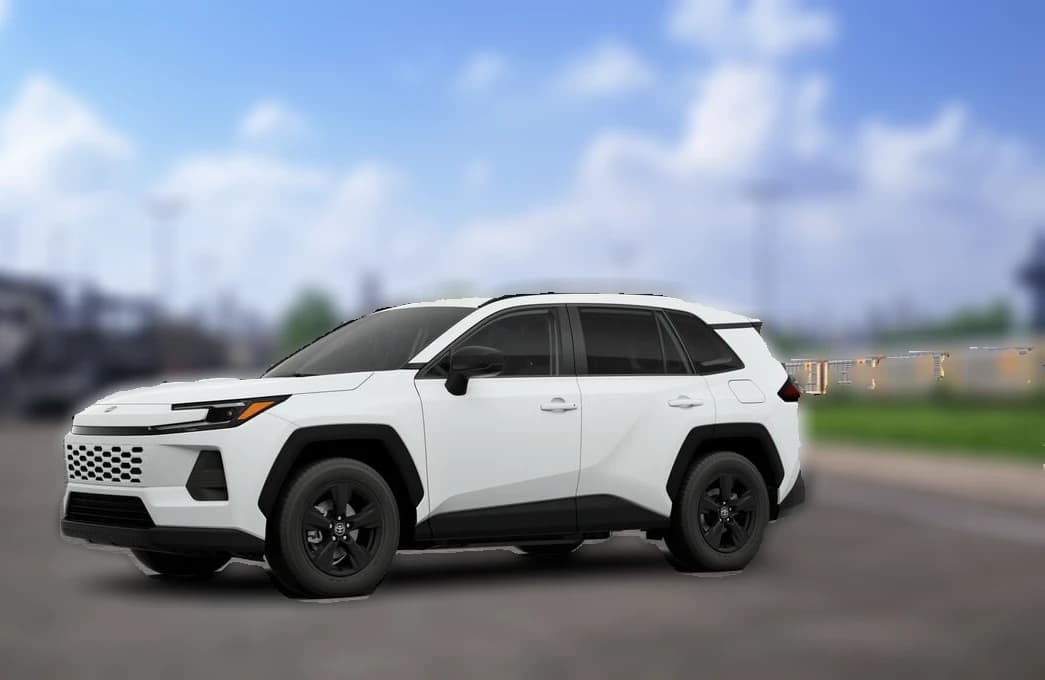 Toyota RAV4 LE AWD (Natl) 2026 — side view
