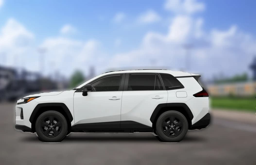 Toyota RAV4 LE AWD (Natl) 2026 — side view