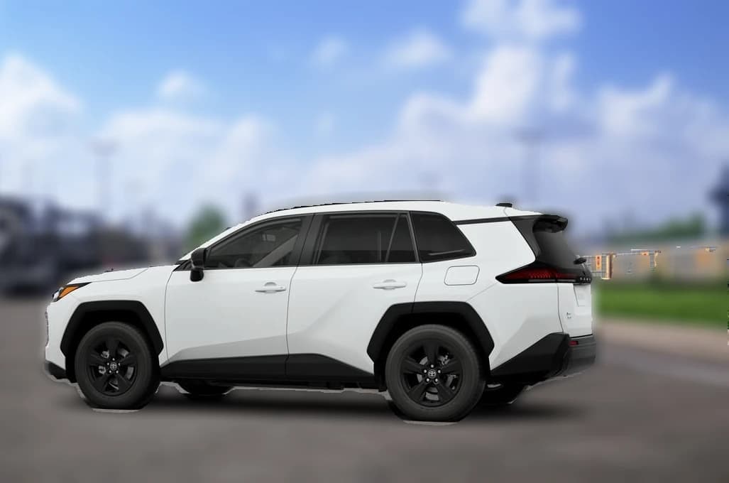 Toyota RAV4 LE AWD (Natl) 2026 — side view