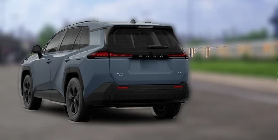 Toyota RAV4 LE AWD (Natl) 2026 — side view