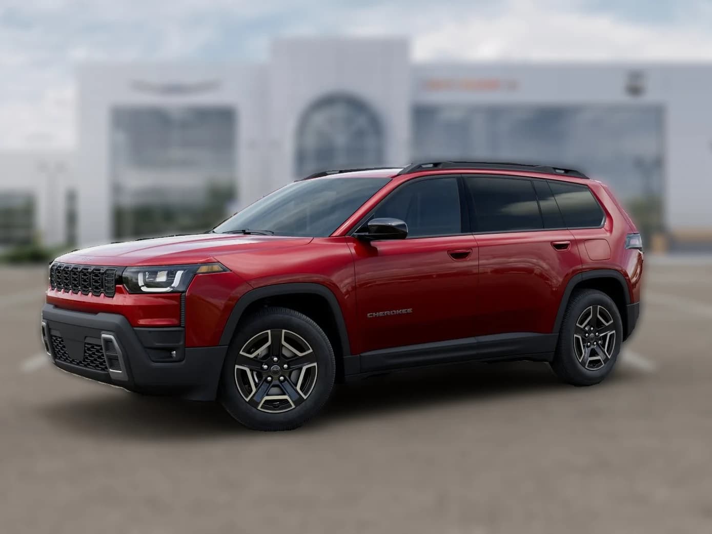 Jeep Cherokee Laredo 4x4 2026 — side view