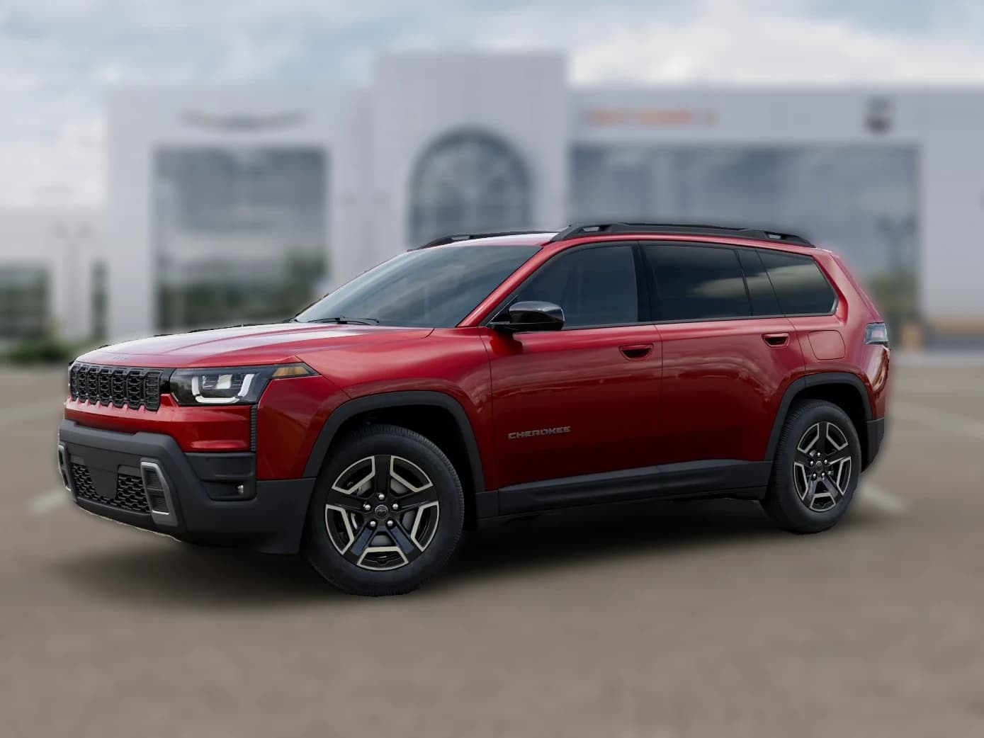 Jeep Cherokee Laredo 4x4 2026 — side view