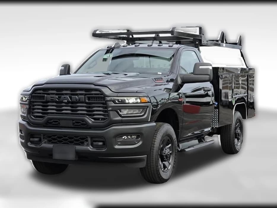 Ram 3500 Tradesman 4x4 Reg Cab 8' Box 2026 — side view