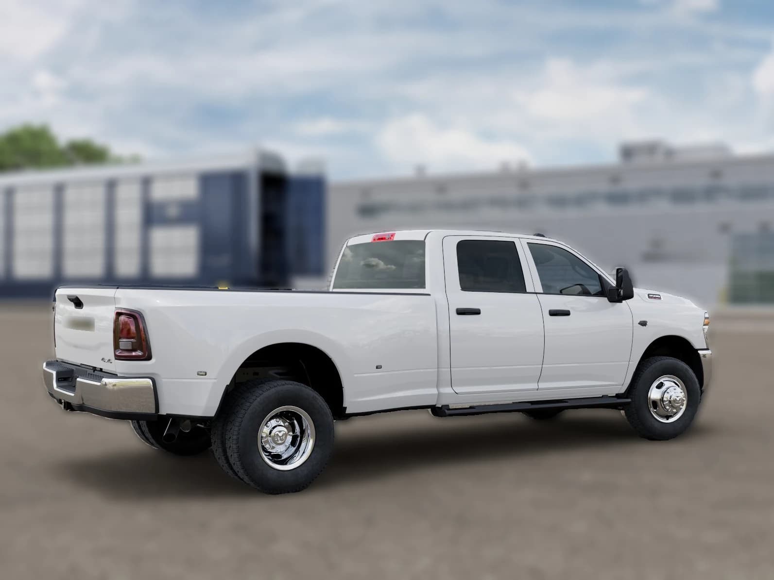 Ram 3500 Tradesman 4x4 Crew Cab 8' Box 2027 — side view