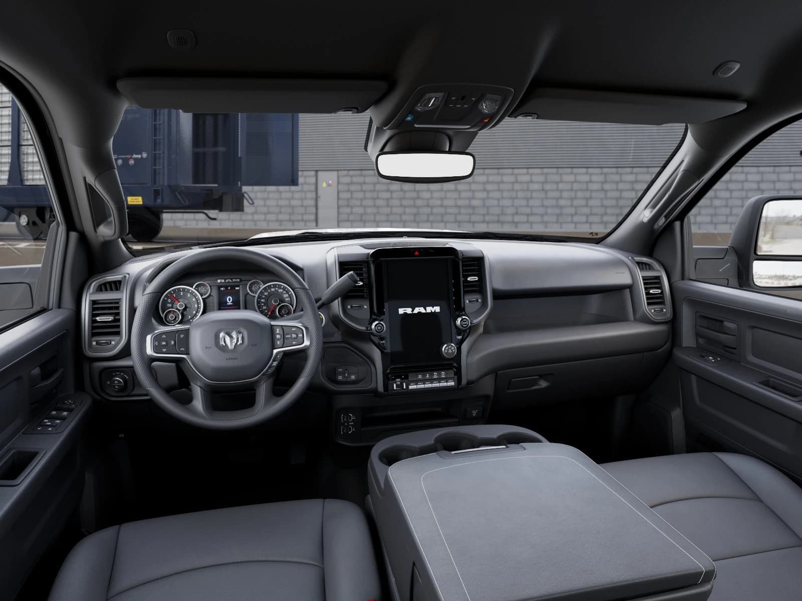Ram 3500 Tradesman 4x4 Crew Cab 8' Box 2027 — side view