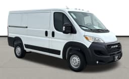 Ram ProMaster Cargo Van Tradesman 1500 Low Roof 136" WB w/Pass Seat 2026 — side view