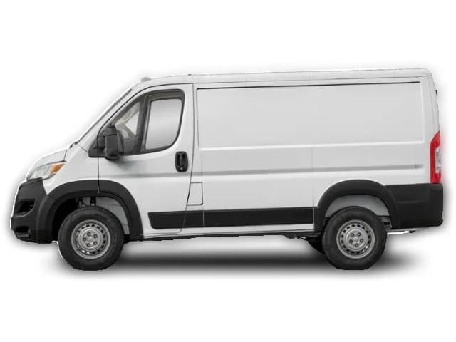 Ram ProMaster Cargo Van Tradesman 1500 High Roof 136" WB w/Pass Seat 2026 — side view
