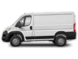 Ram ProMaster Cargo Van Tradesman 1500 High Roof 136" WB w/Pass Seat 2026 — side view