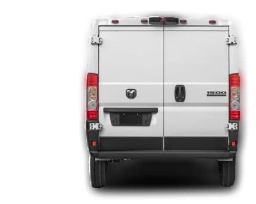 Ram ProMaster Cargo Van Tradesman 1500 High Roof 136" WB w/Pass Seat 2026 — side view