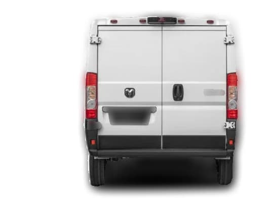 Ram ProMaster Cargo Van Tradesman 1500 High Roof 136" WB w/Pass Seat 2026 — side view