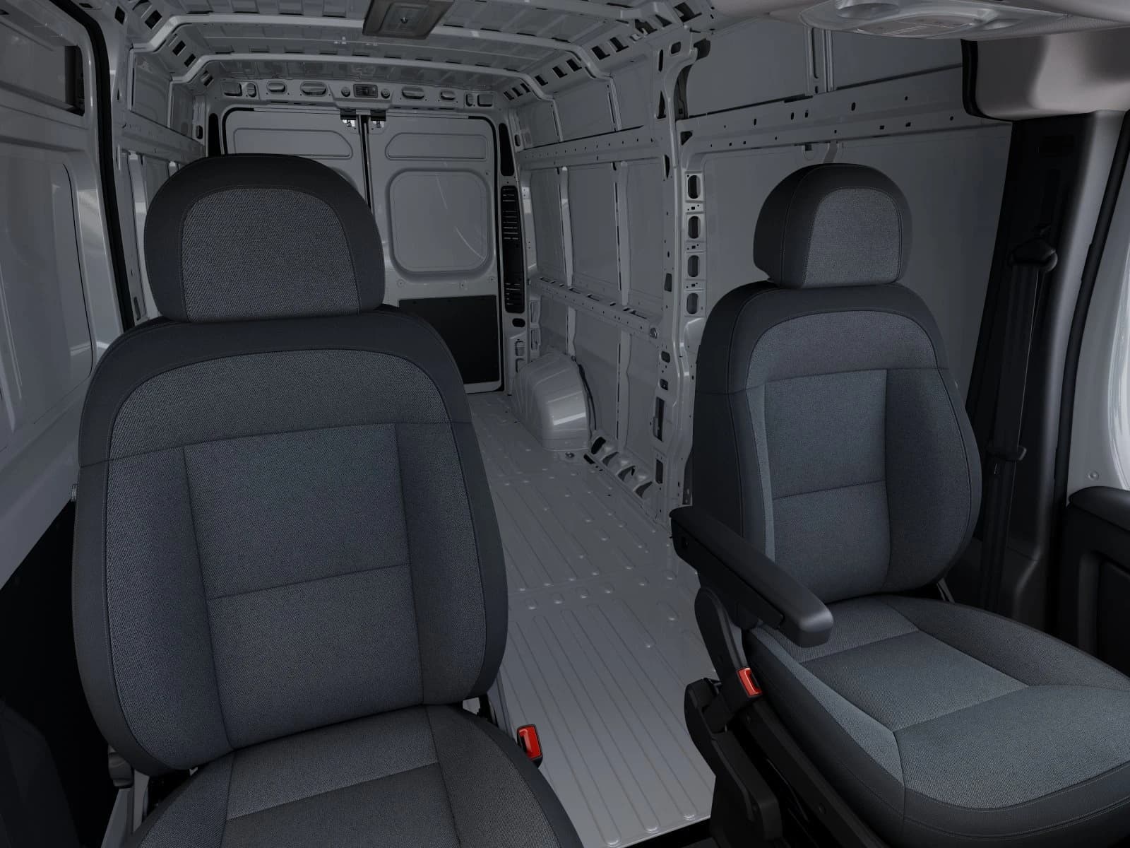 Ram ProMaster Cargo Van Tradesman 2500 High Roof 159" WB w/Pass Seat 2026 — side view