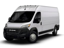 Ram ProMaster Cargo Van Tradesman 2500 High Roof 159" WB w/Pass Seat 2026 — side view