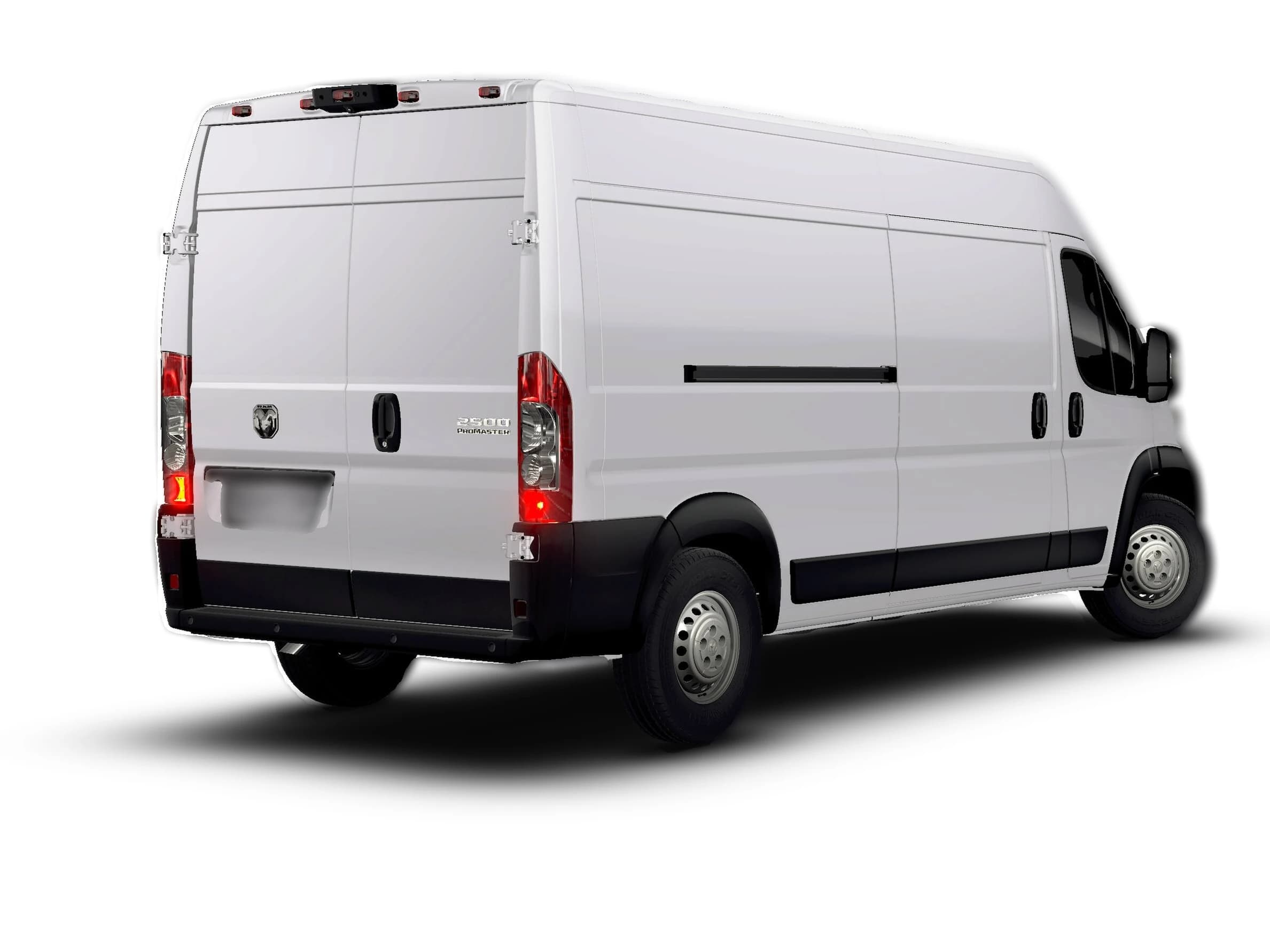 Ram ProMaster Cargo Van Tradesman 2500 High Roof 159" WB w/Pass Seat 2026 — side view