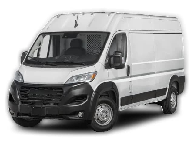 Ram ProMaster Cargo Van Tradesman 2500 High Roof 159" WB w/Pass Seat 2026 — side view