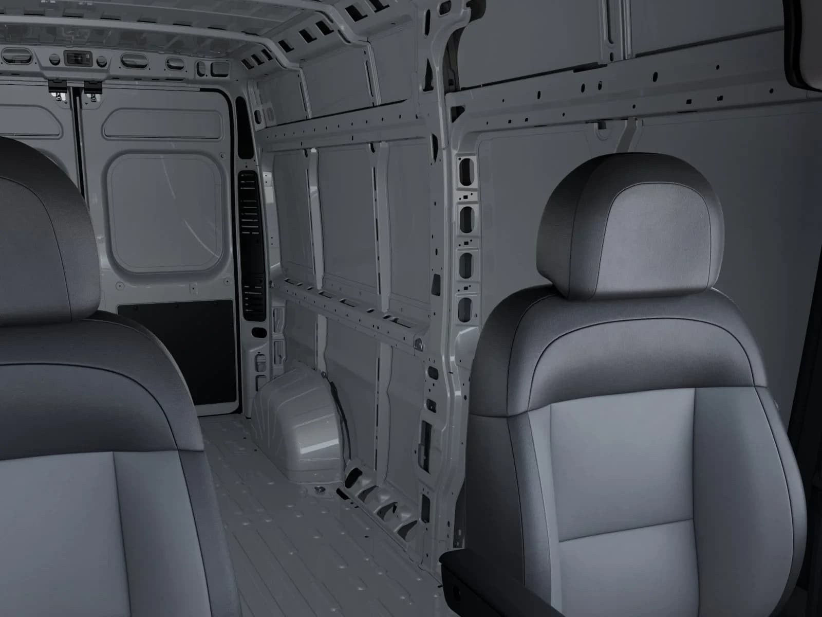 Ram ProMaster Cargo Van Tradesman 2500 High Roof 159" WB w/Pass Seat 2026 — side view