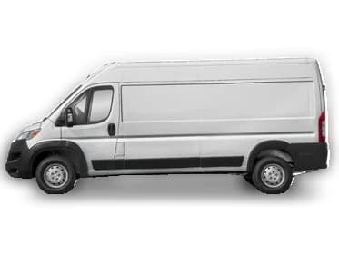 Ram ProMaster Window Van Tradesman 2500 High Roof 159" WB 2026 — side view