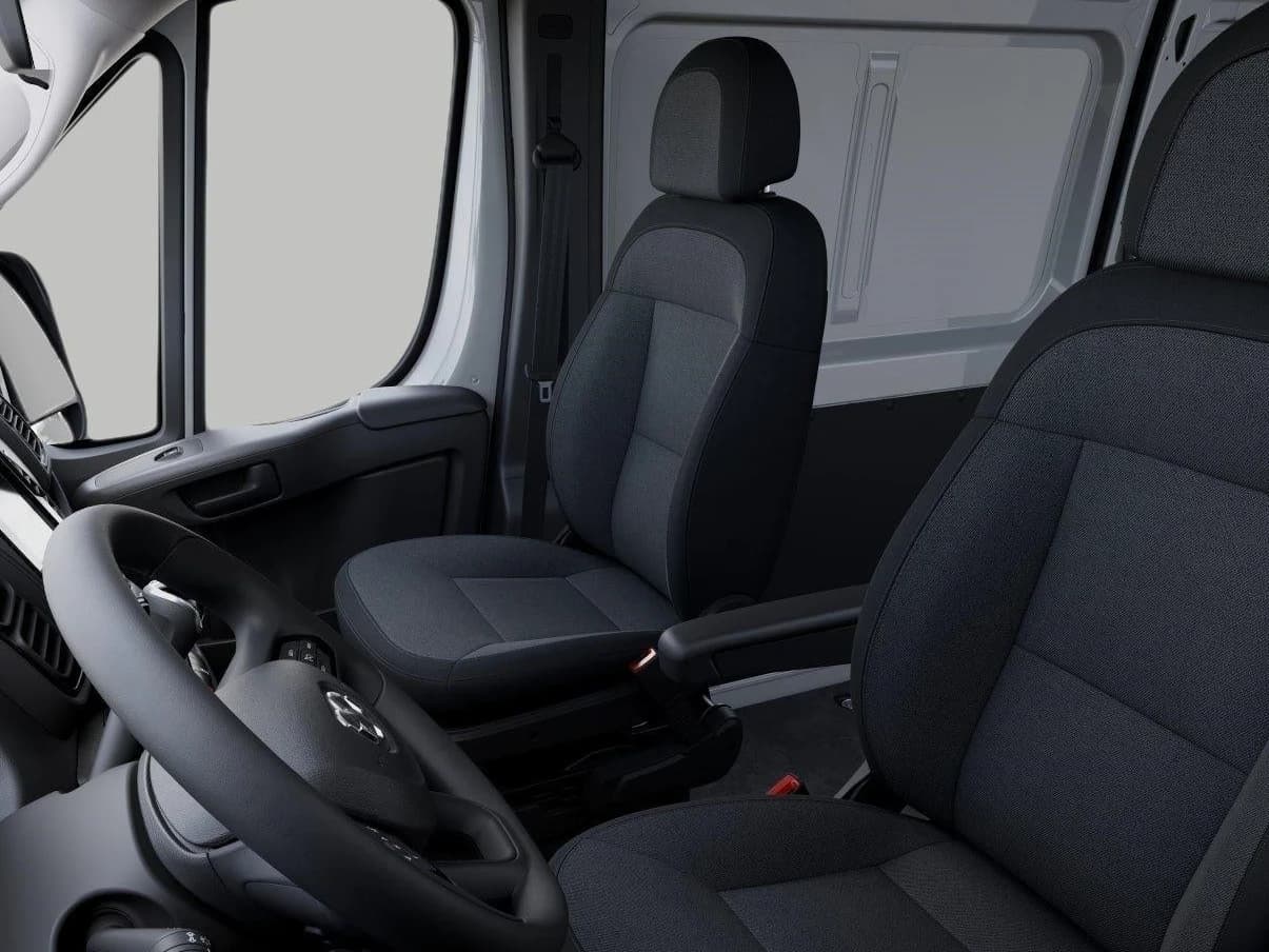 Ram ProMaster Cargo Van Tradesman 2500 High Roof 159" WB w/Pass Seat 2026 — side view