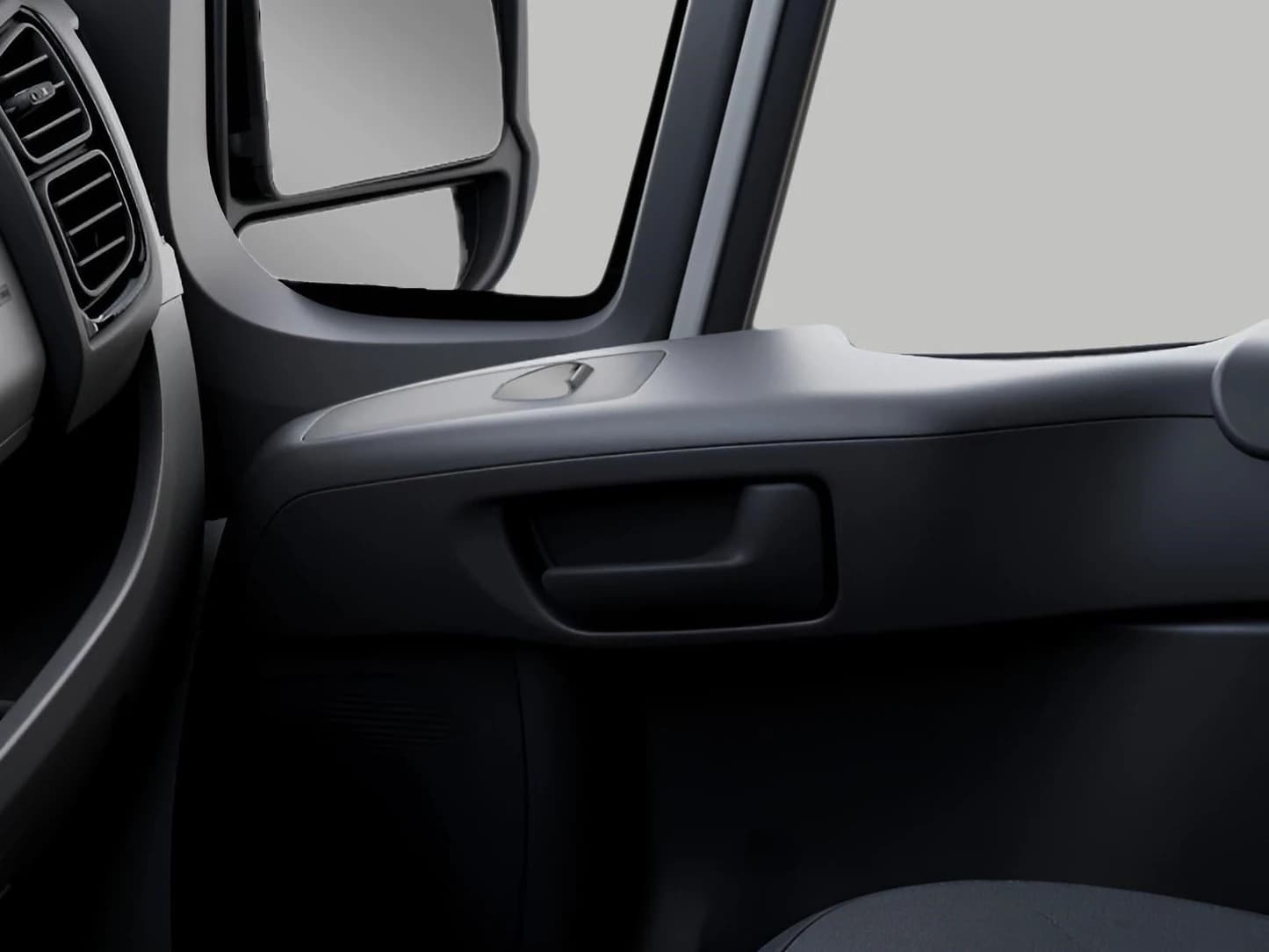 Ram ProMaster Cargo Van Tradesman 2500 High Roof 159" WB w/Pass Seat 2026 — side view