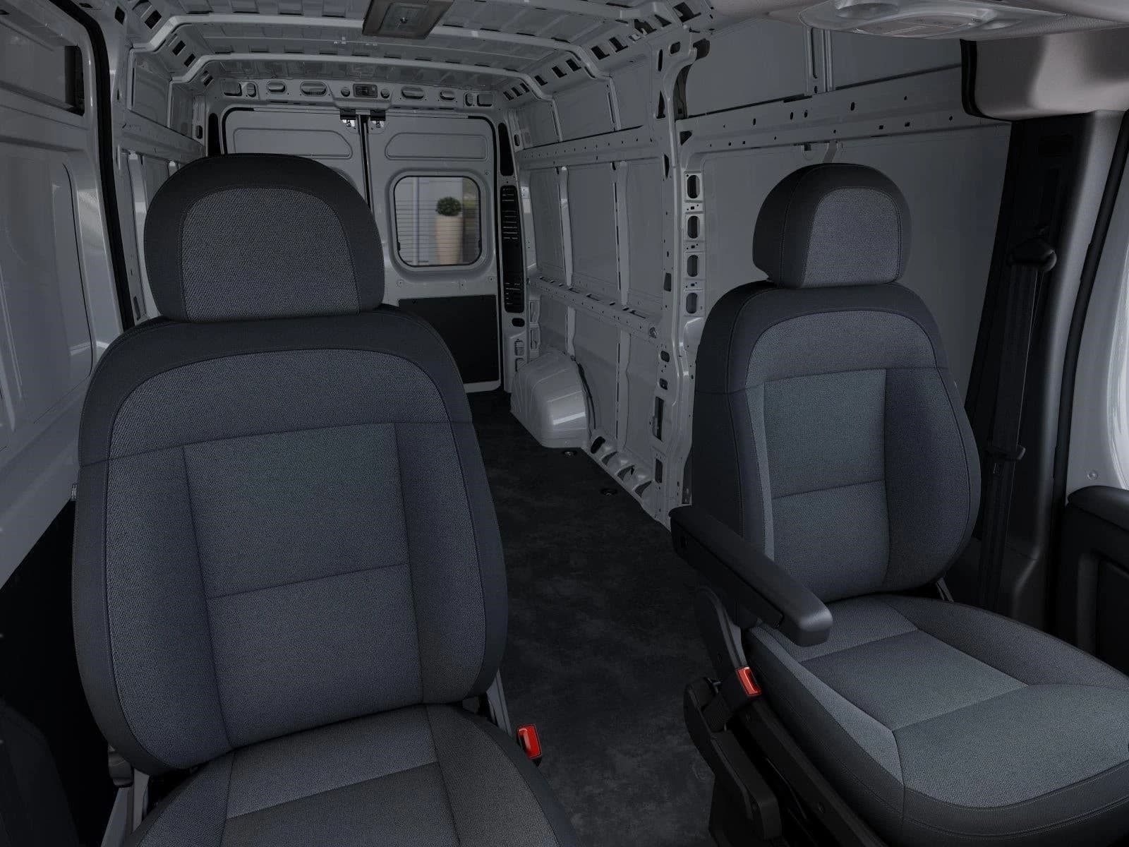 Ram ProMaster Cargo Van Tradesman 2500 High Roof 159" WB w/Pass Seat 2026 — side view