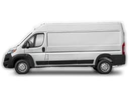 Ram ProMaster Cargo Van Tradesman 2500 High Roof 159" WB w/Pass Seat 2026 — side view