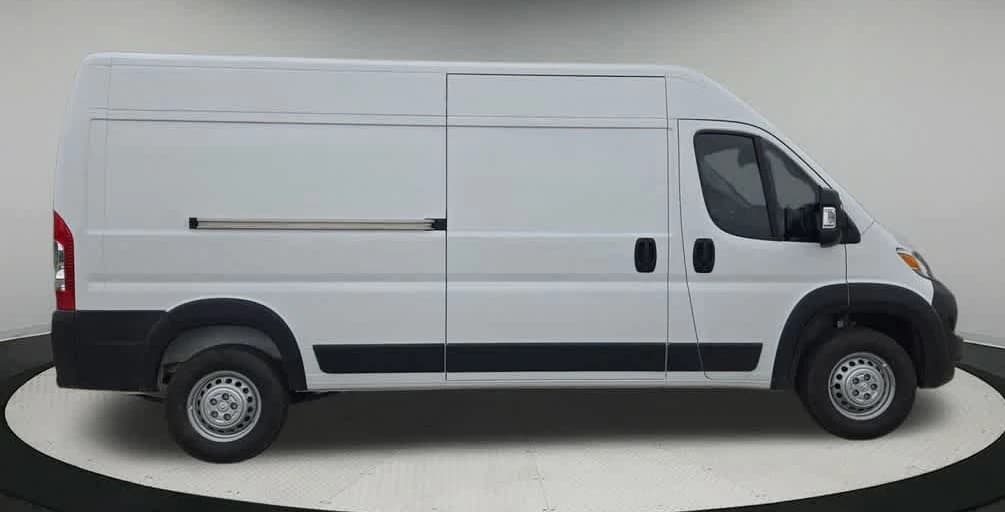 Ram ProMaster Cargo Van Tradesman 2500 High Roof 159" WB w/Pass Seat 2026 — side view