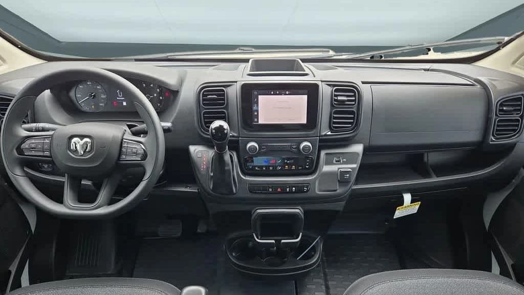 Ram ProMaster Cargo Van Tradesman 2500 High Roof 159" WB w/Pass Seat 2026 — side view