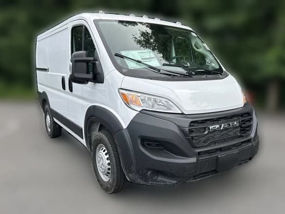 Ram ProMaster Cargo Van Tradesman 1500 Low Roof 118" WB w/Pass Seat 2026 — side view
