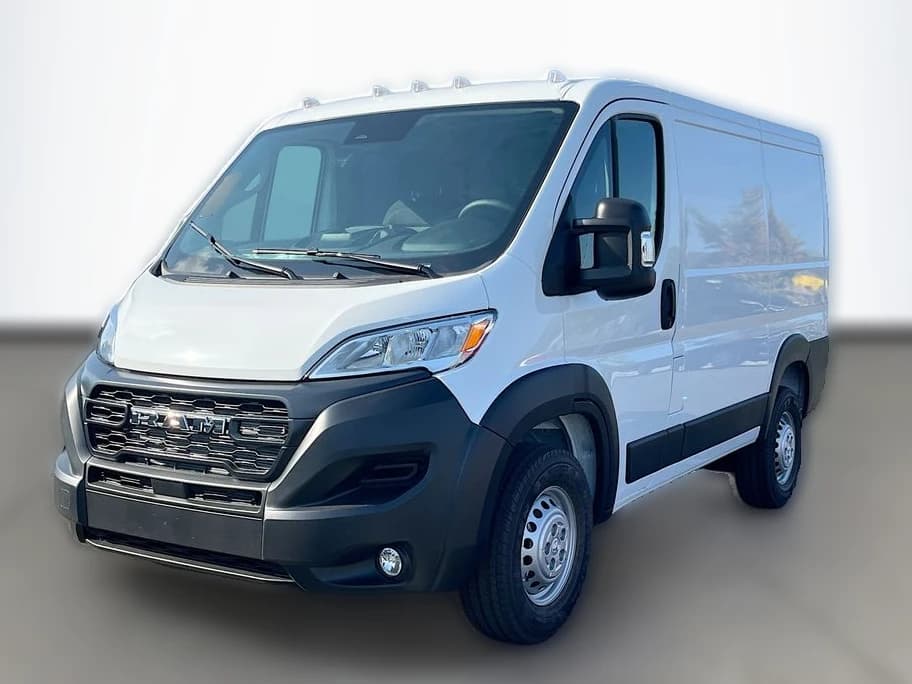 Ram ProMaster Cargo Van Tradesman 1500 Low Roof 118" WB w/Pass Seat 2026 — side view