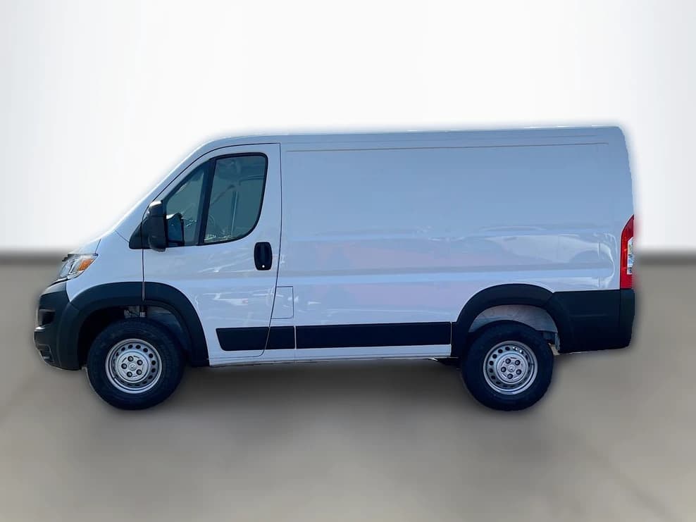 Ram ProMaster Cargo Van Tradesman 1500 Low Roof 118" WB w/Pass Seat 2026 — side view