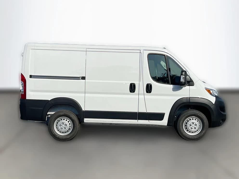 Ram ProMaster Cargo Van Tradesman 1500 Low Roof 118" WB w/Pass Seat 2026 — side view