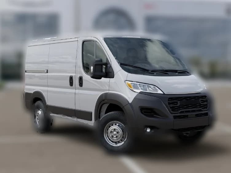 Ram ProMaster Cargo Van Tradesman 1500 Low Roof 118" WB w/Pass Seat 2026 — side view