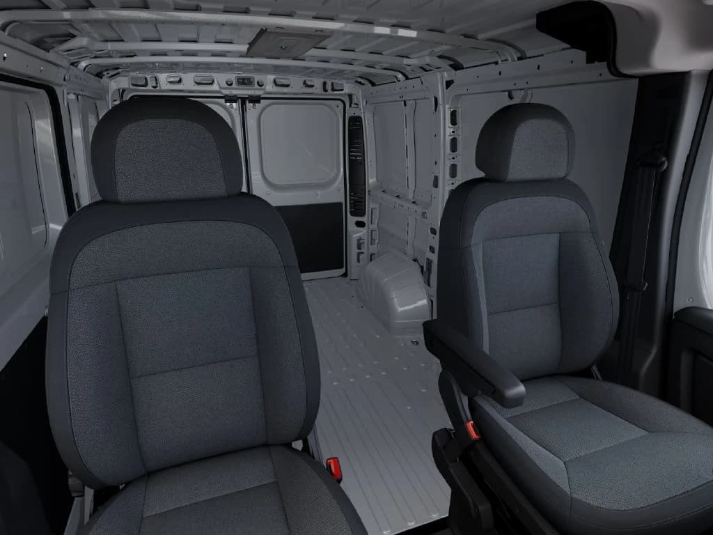 Ram ProMaster Cargo Van Tradesman 1500 Low Roof 118" WB w/Pass Seat 2026 — side view
